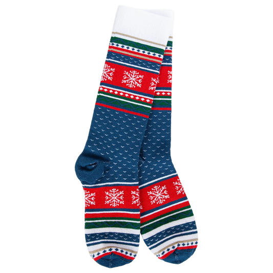Holiday Light Crew Sock - Snowflake