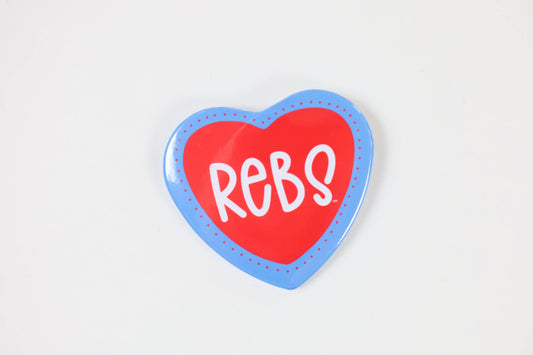 Gameday Pins | Rebs Heart