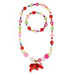 Sparkle Butterfly Necklace & Bracelet Set