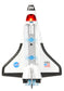 Pull Back Space Shuttle W/Lights & Sound Individual Box