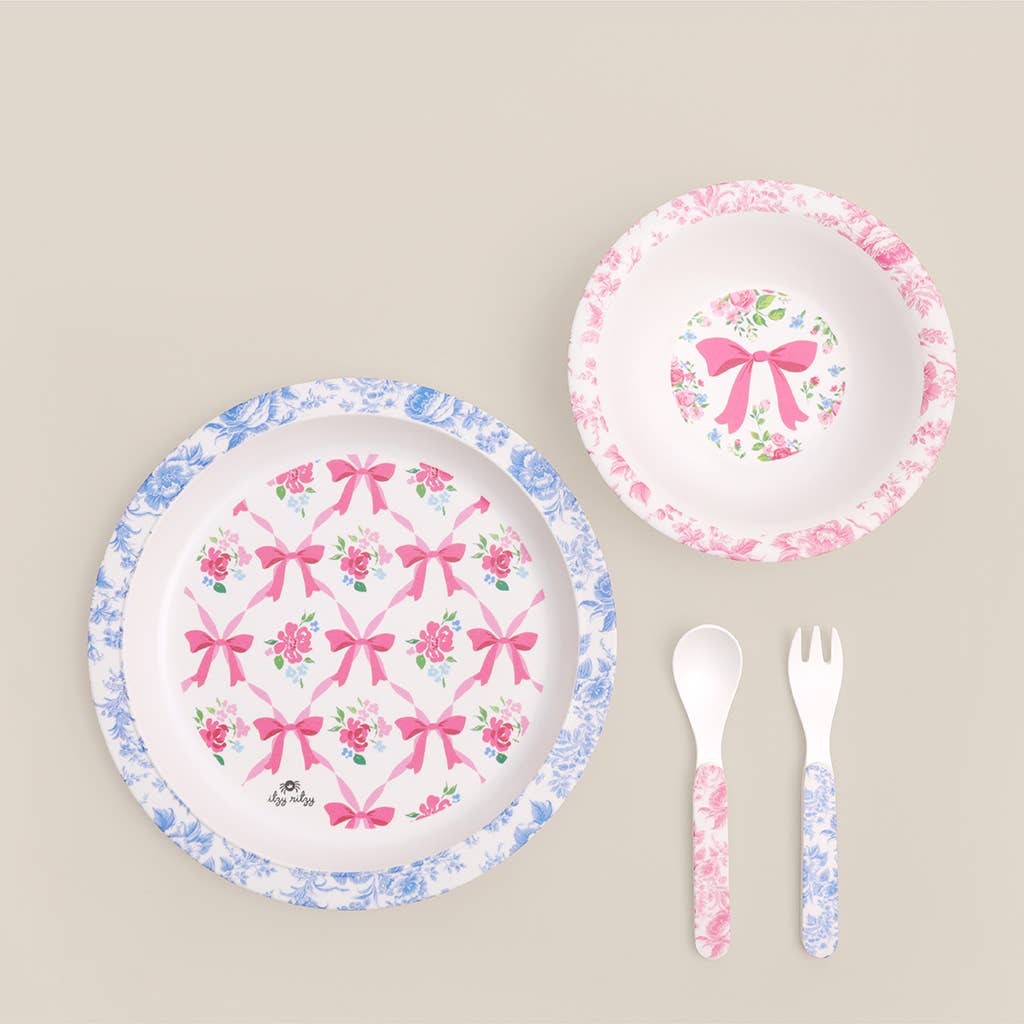 *NEW* Itzy Bistro™ - 4 piece dining set: Ribbons & Roses