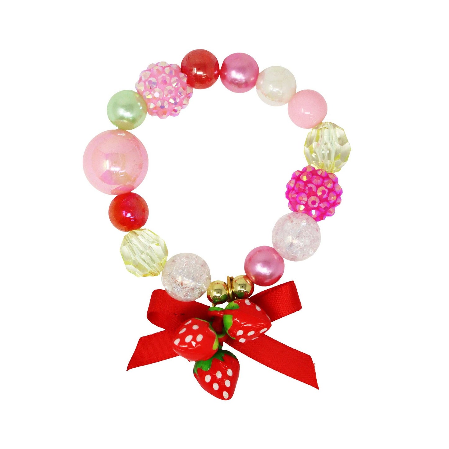 Sweet Berry Butterfly Bracelet