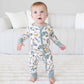 Catch of the Day Convertible Zip Romper