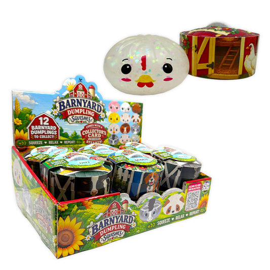 Fun Doh Farm Barnyard Squishy Dumpling Toy