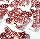 Get Up - Maroon/Grey - Game Day Button
