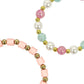 Pink and Gold Bracelet Set
