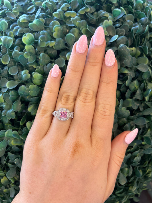 Pink Dreams Diamond Ring