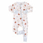 Tiny Touchdowns Convertible Zip Romper