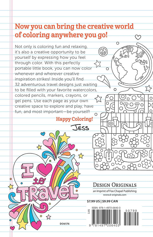 Adventure Awaits Notebook Doodles