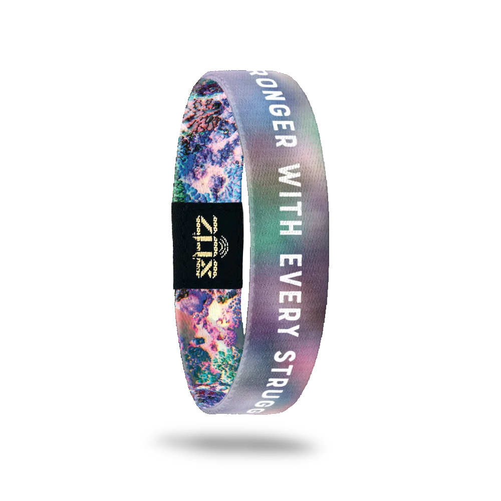 Inspirational Bracelet - Stronger With Every Struggle