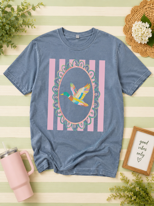 Colorful Mallard Duck Tee