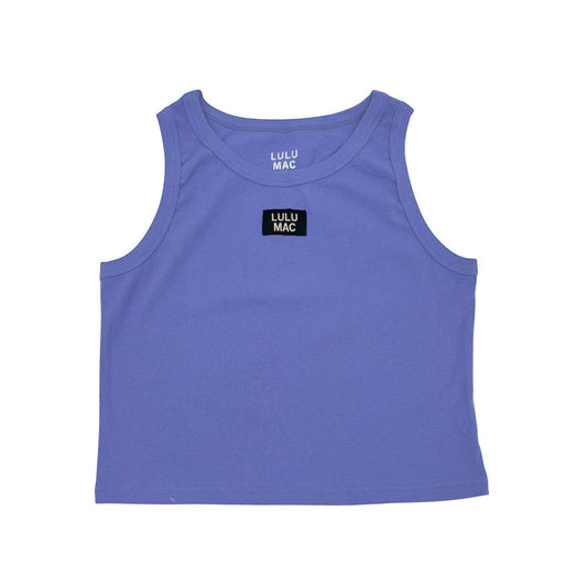 LULU MAC SOLID TANK TOPS: ROYAL BLUE