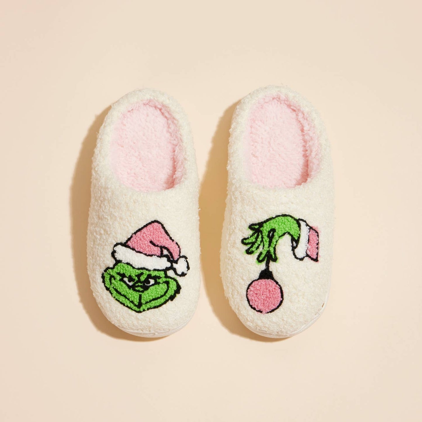 Grinch House Slippers - Kids