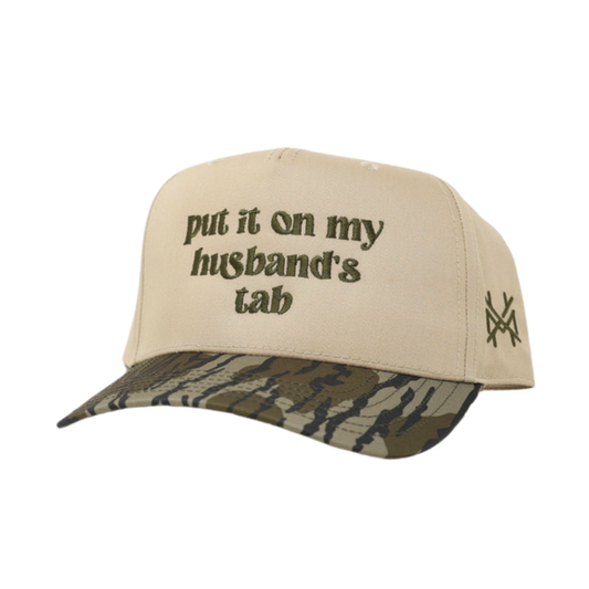 Put it on my Husband's Tab: Retro Bottomland/Khaki