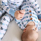 Newborn Baby Knot Gown & Hat Set | Little Brother