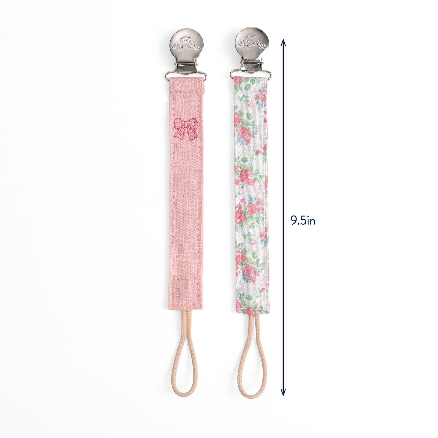 *NEW* Itzy Clip™ - Fabric Pacifier Strap: Bow