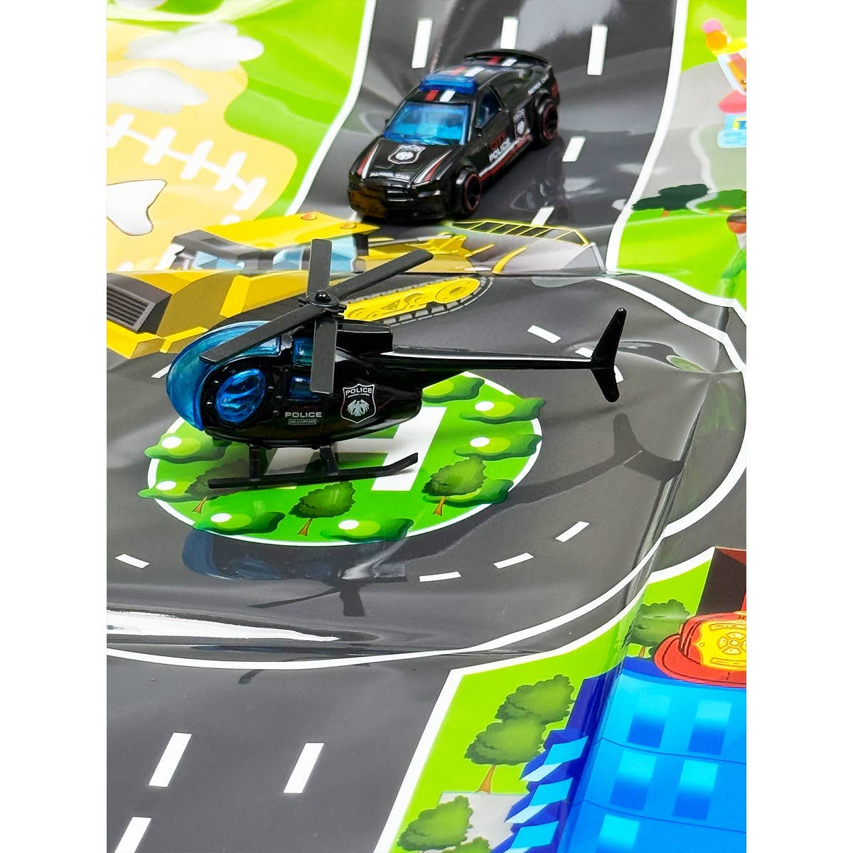 Kids Metal Alloy Police  Cars Series Toys