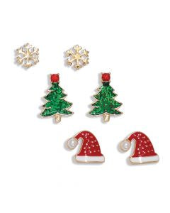 Holiday Icons Trio Earrings