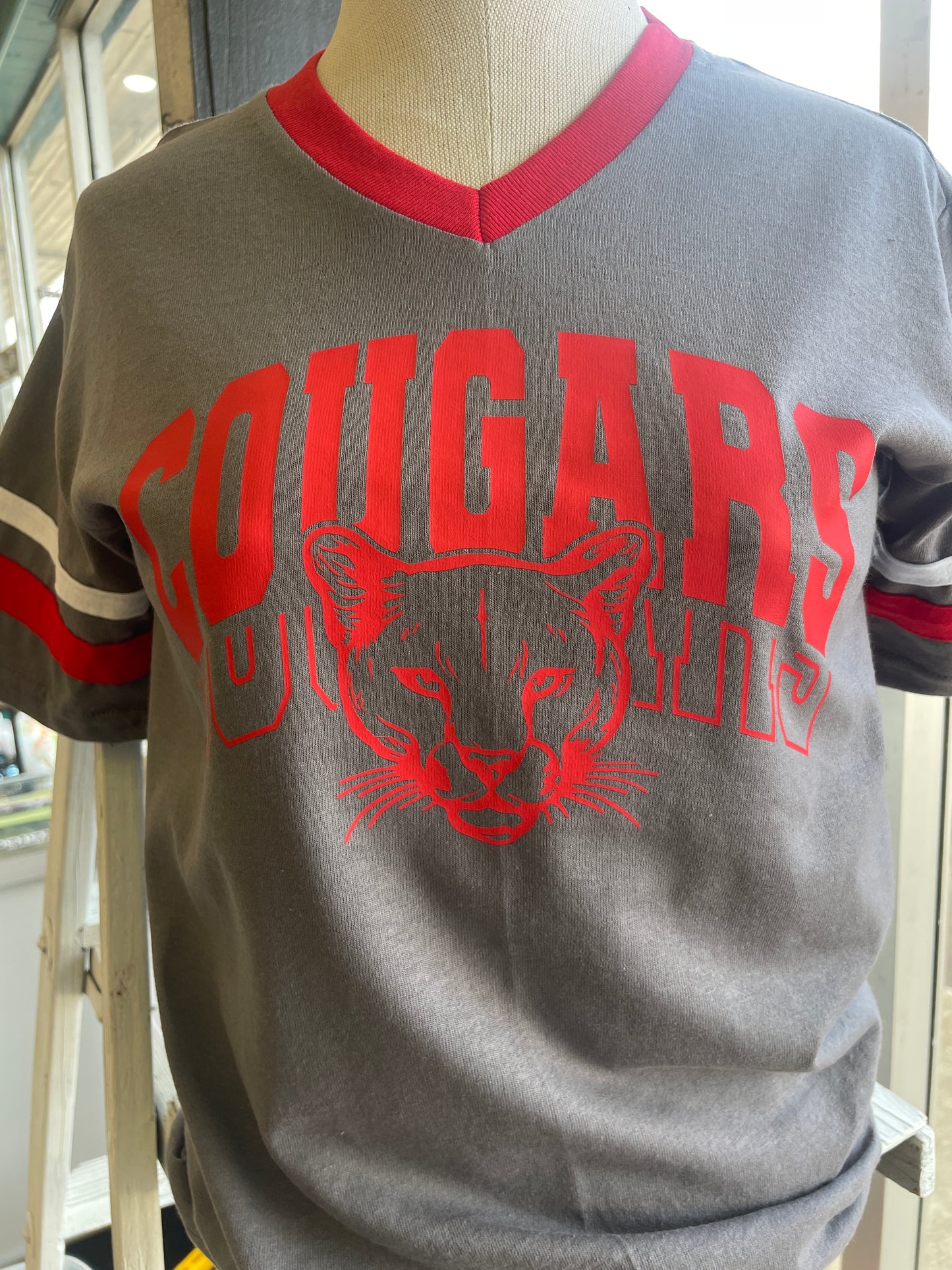 Youth Grey Cougar Jersey