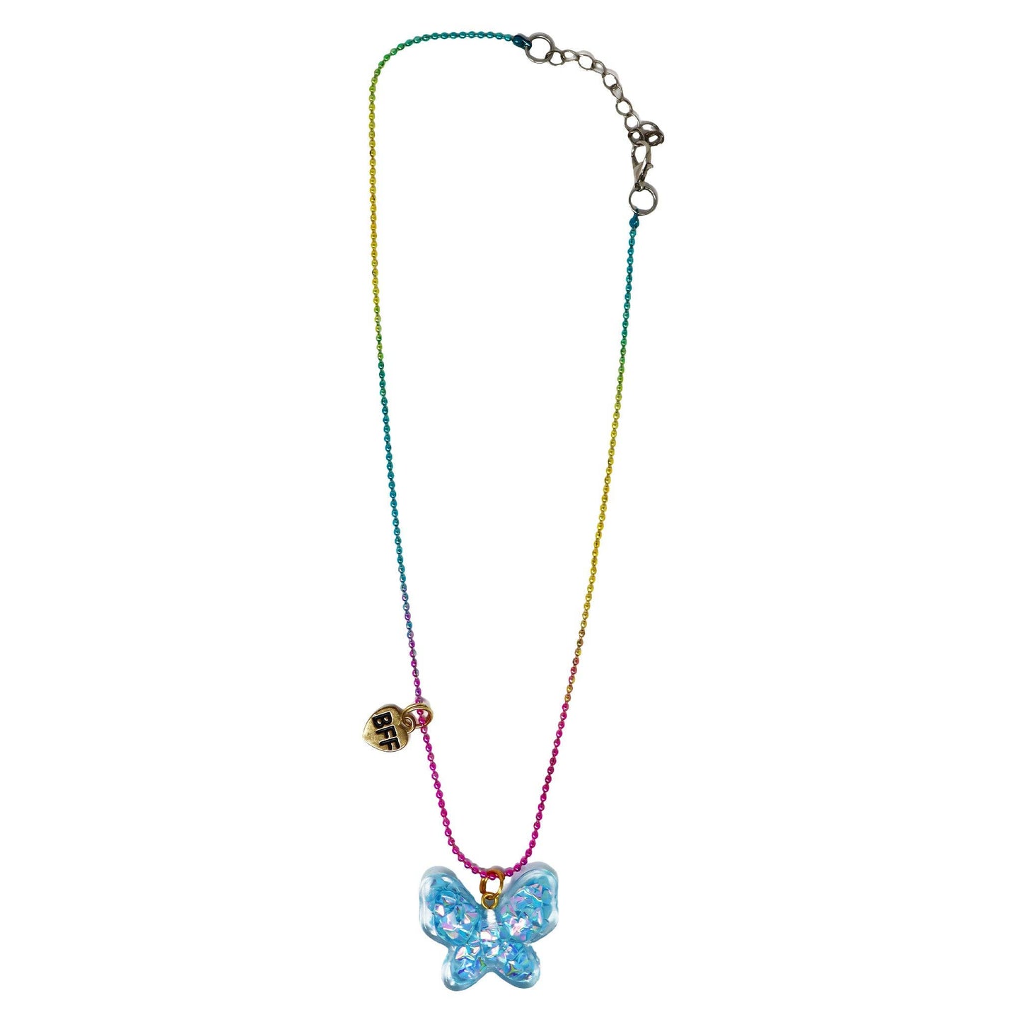 BFF Twinkle Butterfly Necklace Set