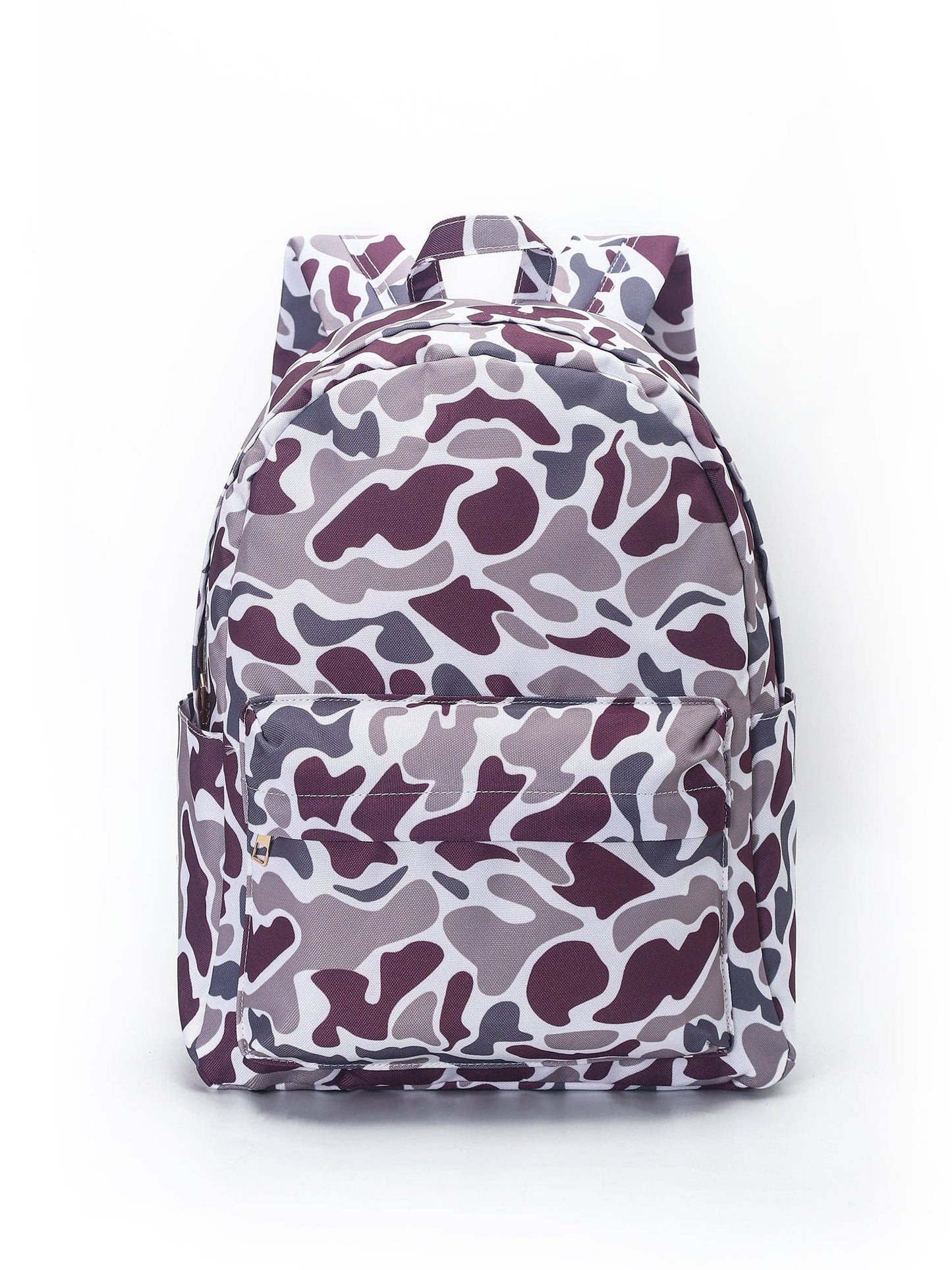 Maroon Camo Kids Backpack