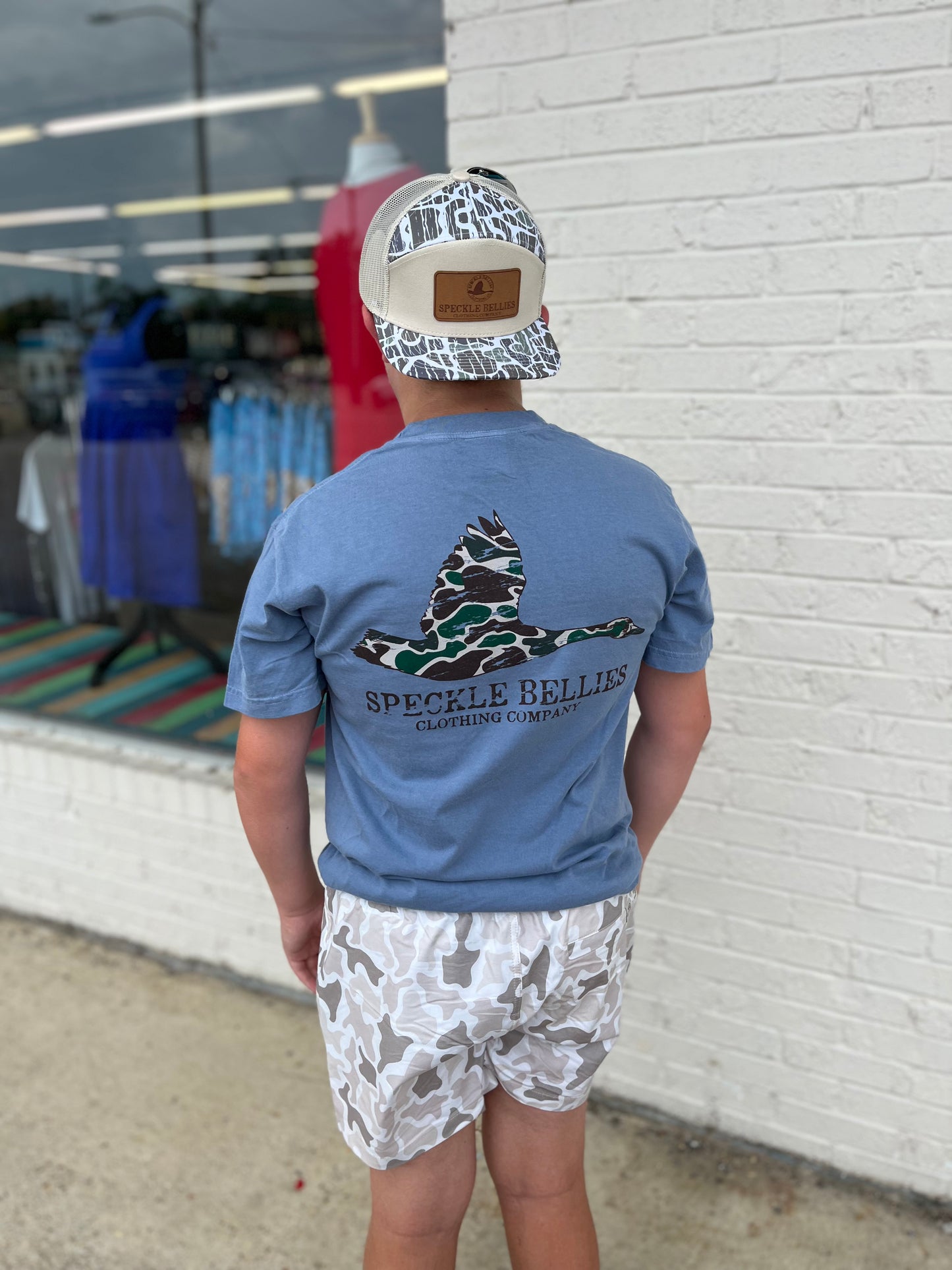 Camo Goose Pocket Tee