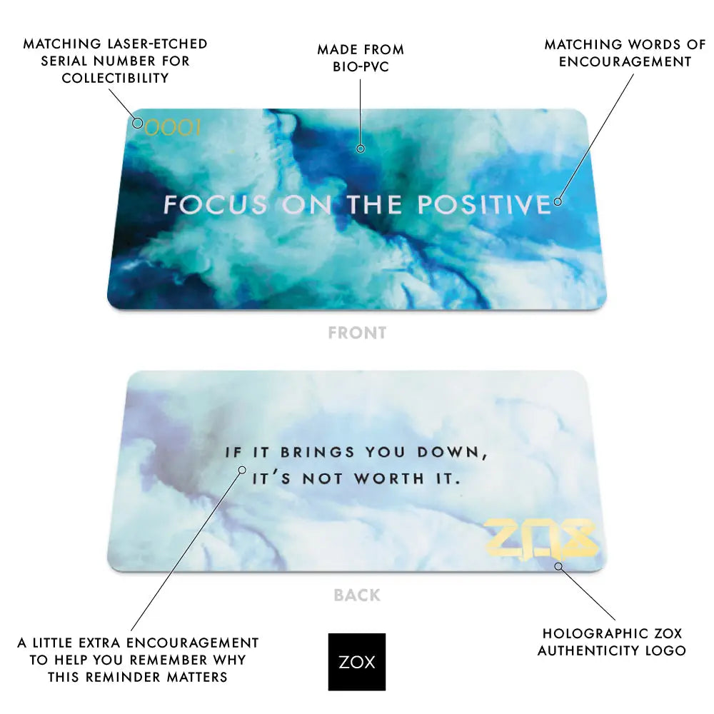 Inspirational Bracelet - Focus on the Positive