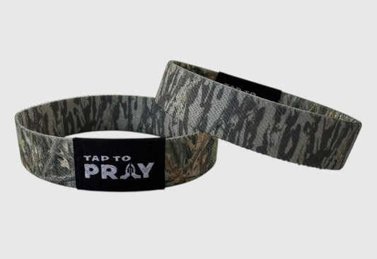 Tap To Pray - Forest & Tree Bark Camo