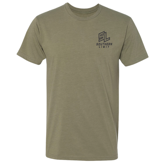 Southern Limit Camo Buck Tee
