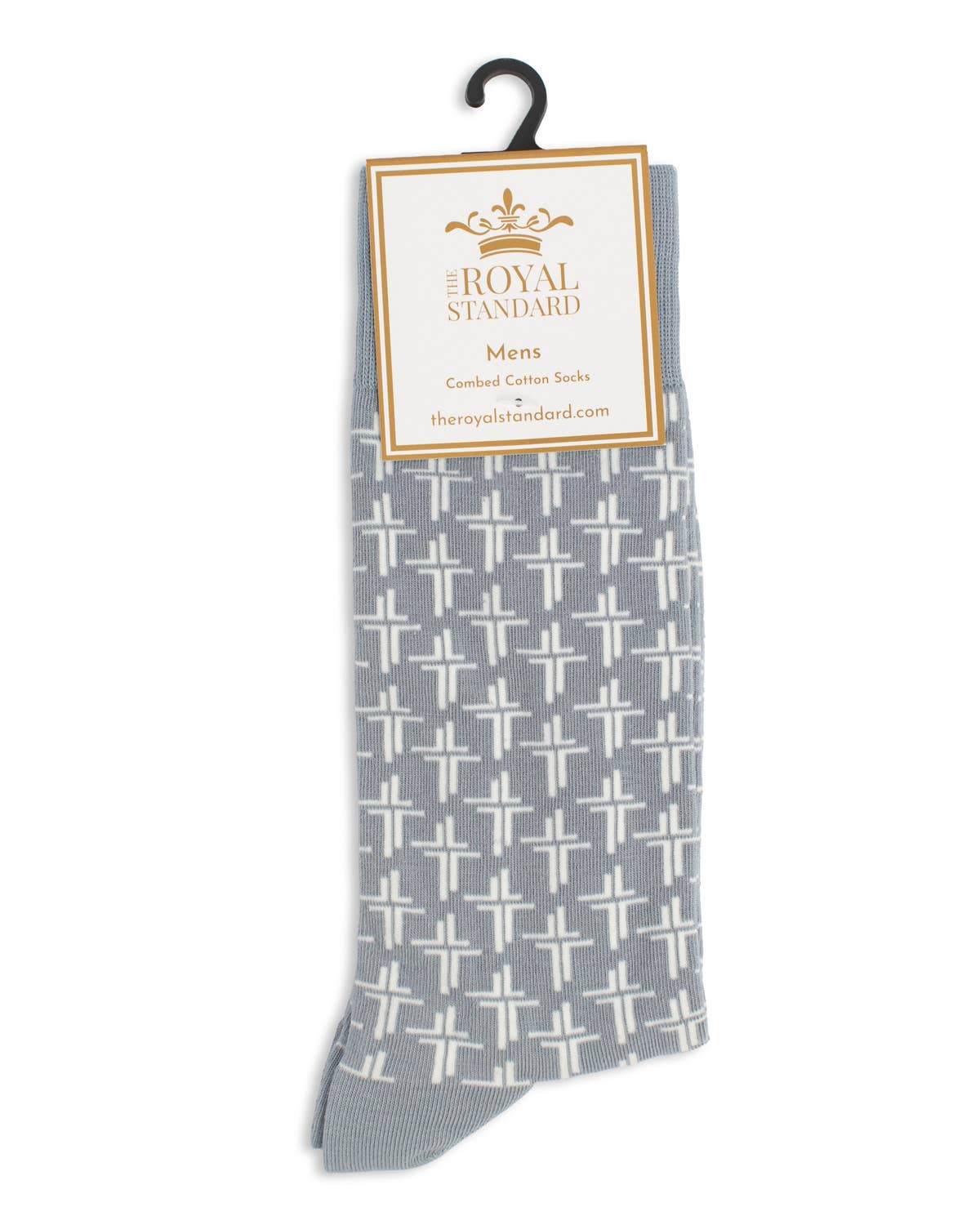 Men's Man Of God Socks   Gray   One Size