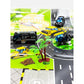 Kids Metal Alloy Police  Cars Series Toys