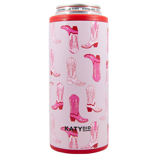 Light Pink Western Boots Can Cooler Insulator: Light Pink