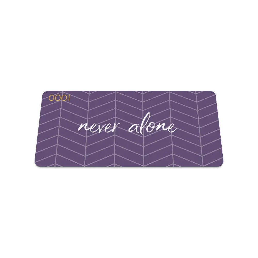 Inspirational Bracelet - Never Alone