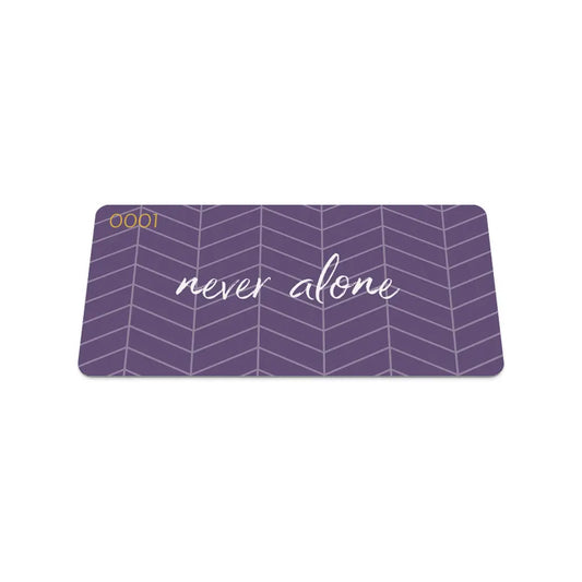 Inspirational Bracelet - Never Alone