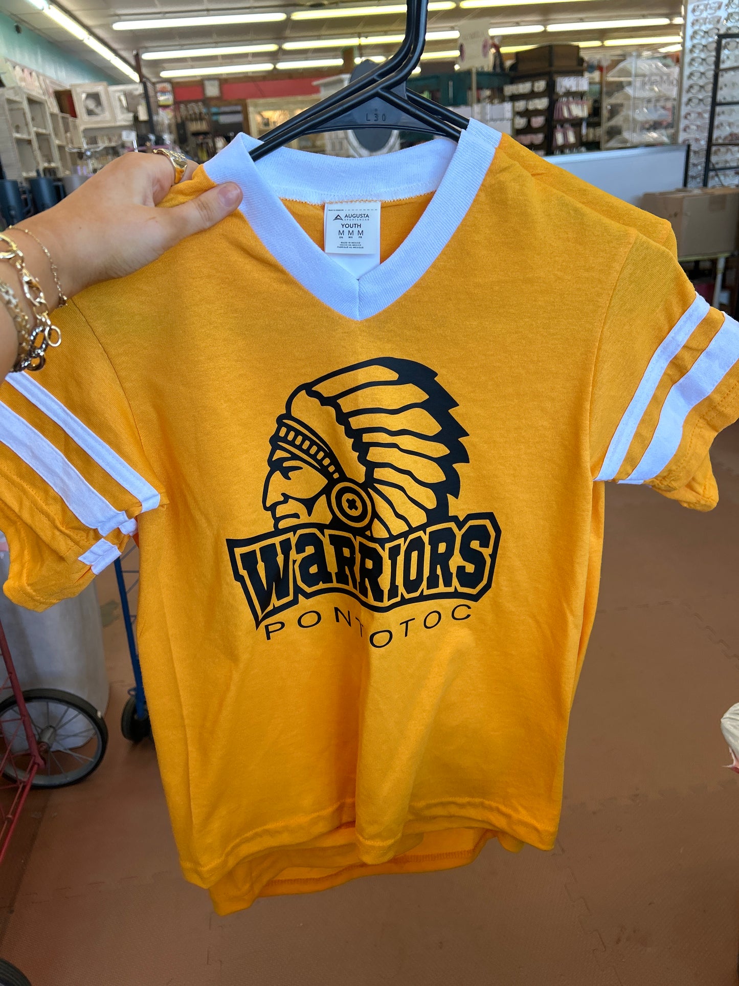 Youth Warrior Head Jersey w/ White Trim