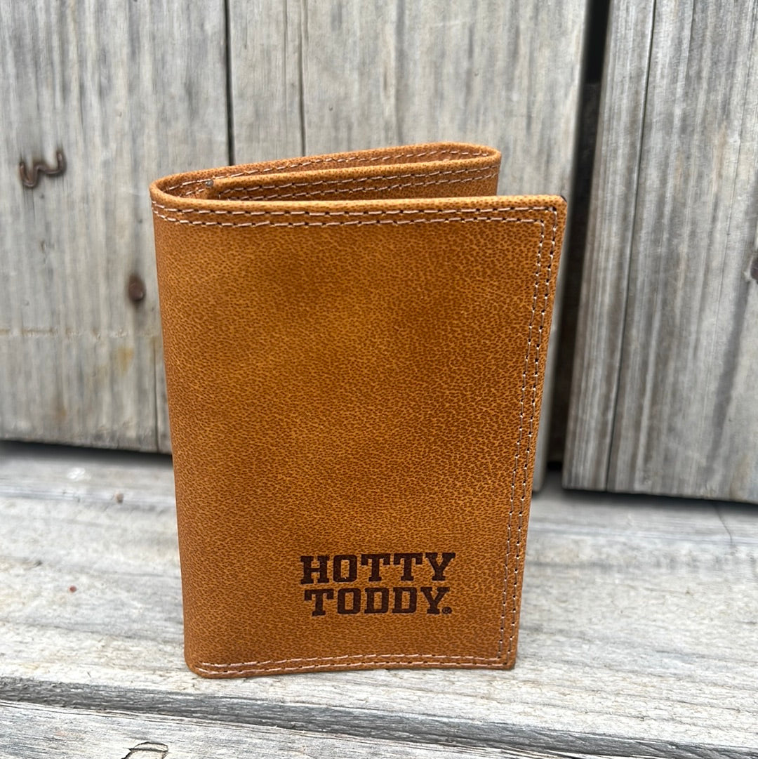 Zep-Pro + Tan Trifold Wallet