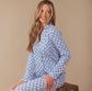 Blu Diamond Pajama Top