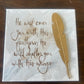Shelter You w/ His Wings Canvas