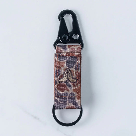 Tap To Pray - Tactical Carabiner Keychain - Sahara Camo