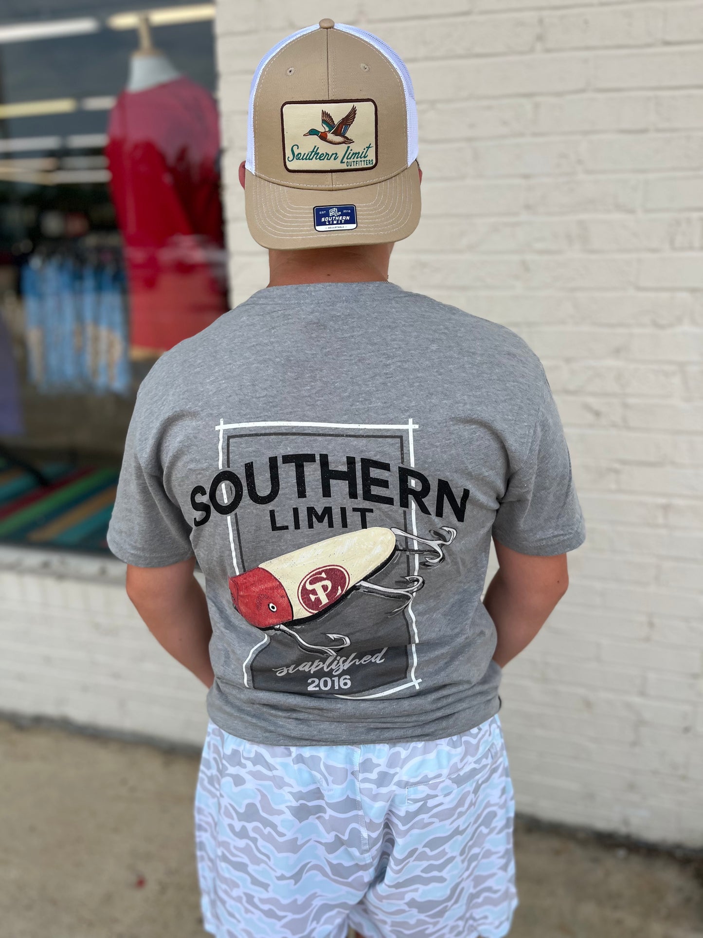 Southern Limit Fishing Bait Tee