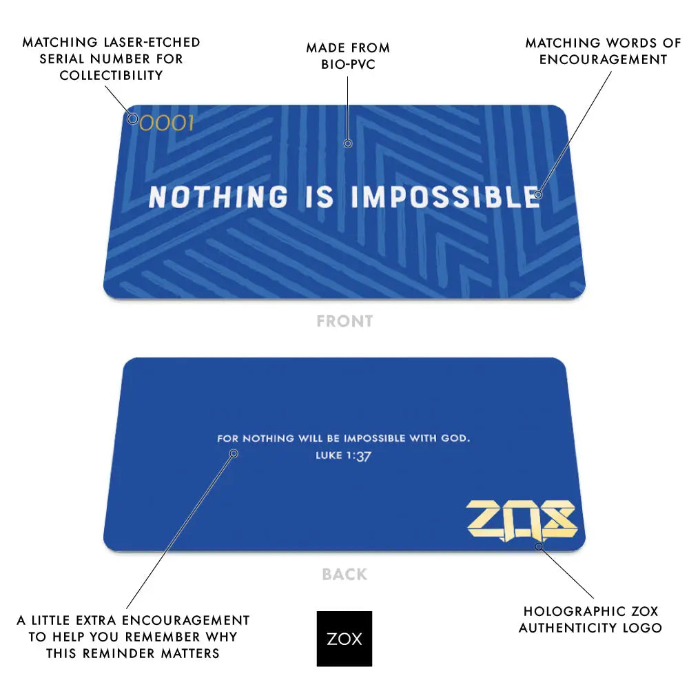 Inspirational Bracelet - Nothing Is Impossible