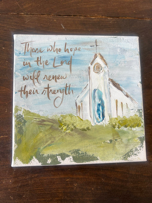 Hope In The Lord Canvas