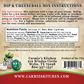 Artichoke Parmesan Dip Mix - Carmie's Kitchen