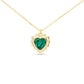 Birthstone Heart Necklaces