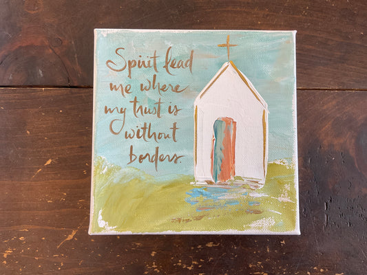 Spirit Leads Canvas