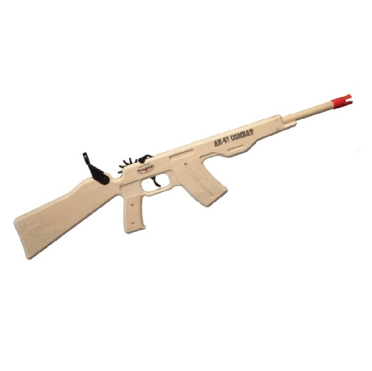 AK-47 Combat Rifle - 12 Shot - Blue Ammo