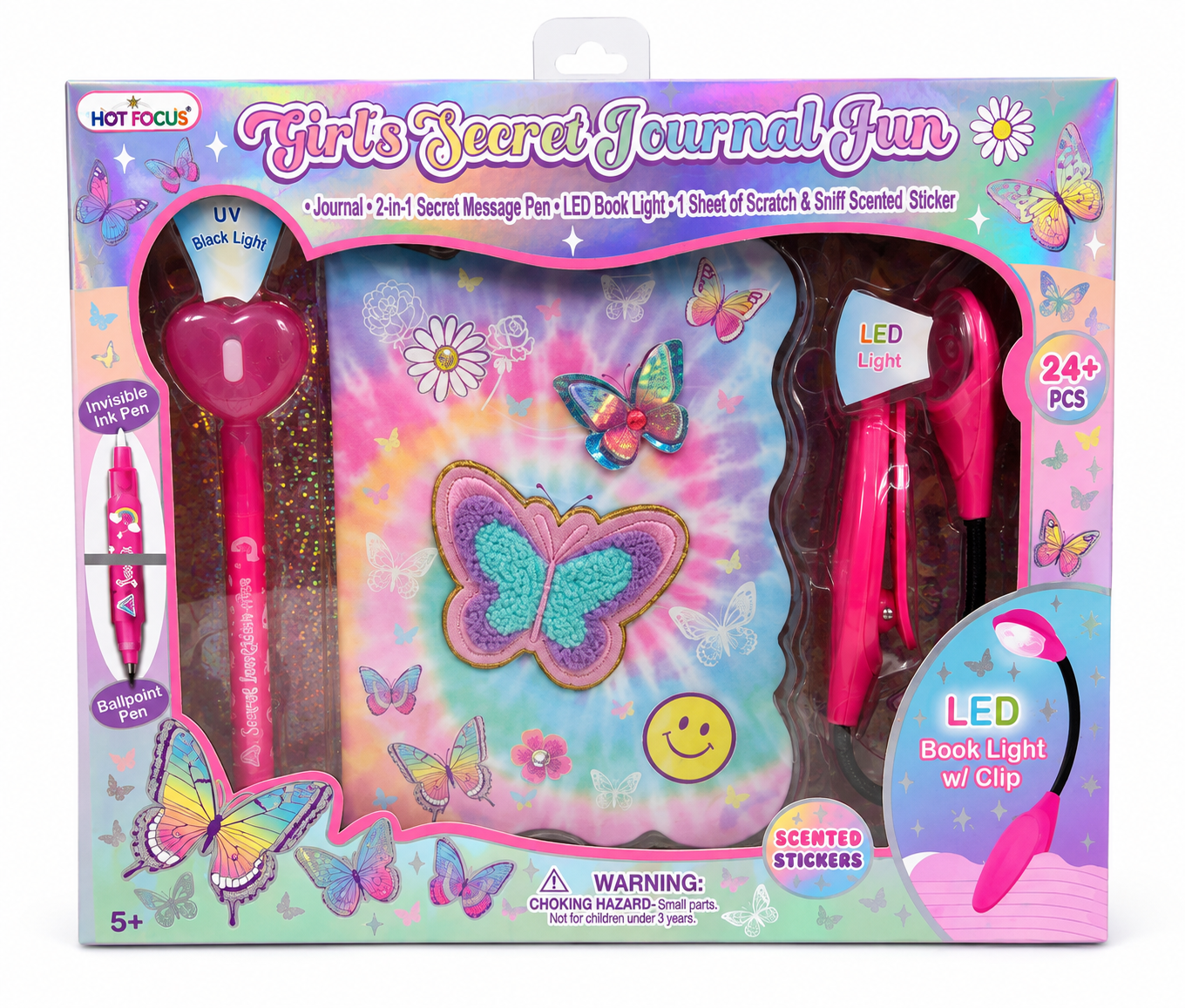 Girl’s Secret Journal Fun - Butterfly
