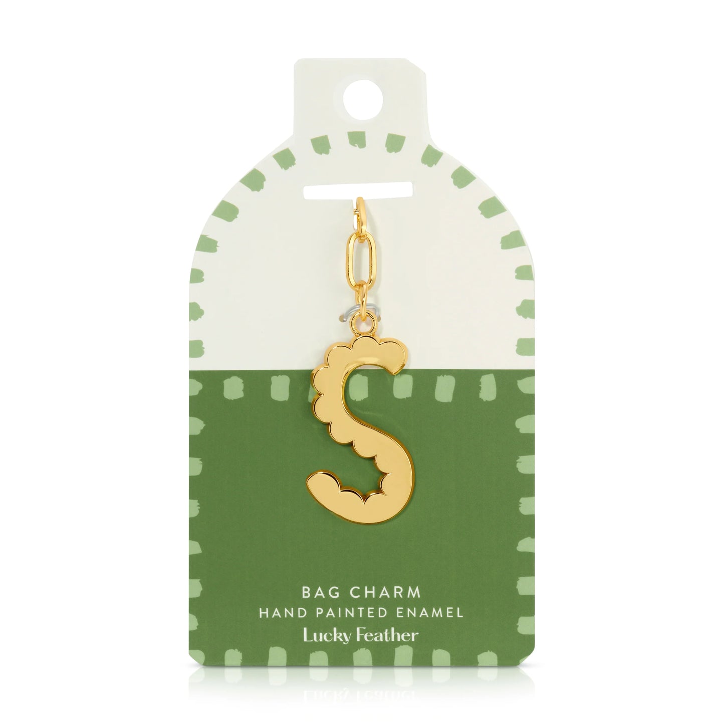 Initial Bag Charm