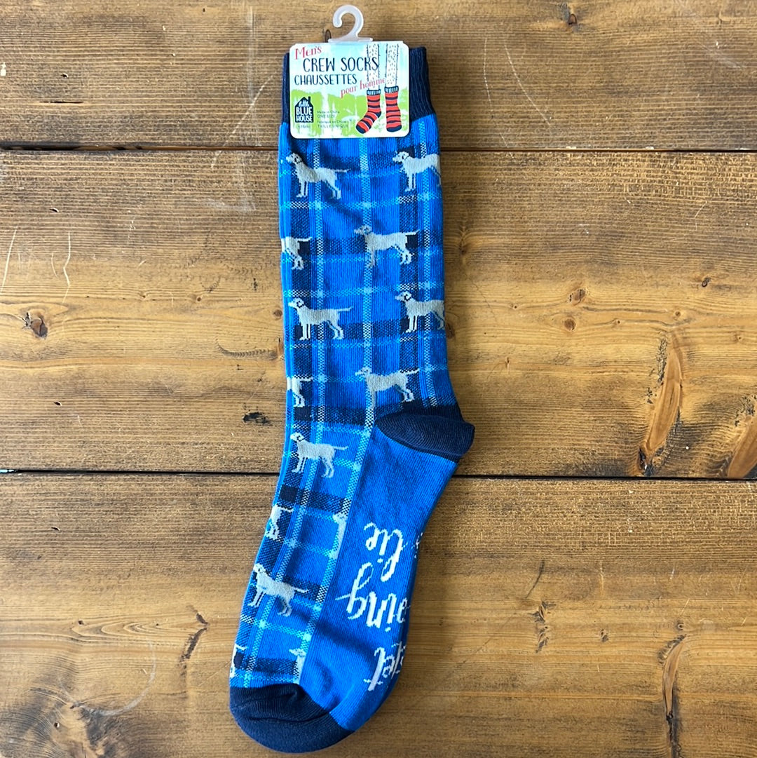 Sleeping Dogs Lie + Men’s Crew Socks