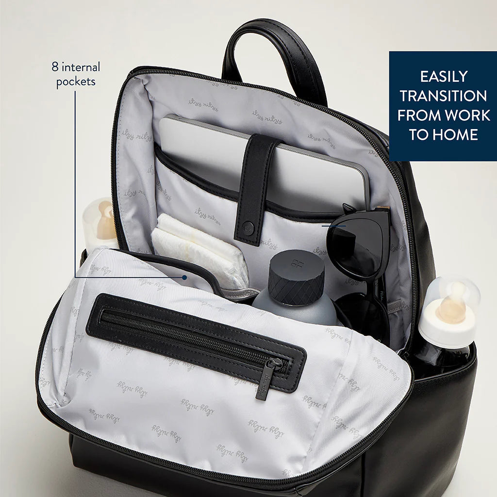Eras Backpack w/ Changing Pad - Black